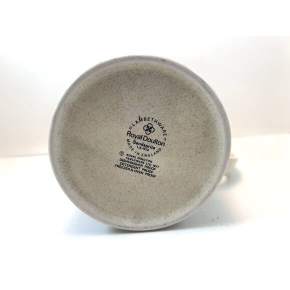 Royal Doulton Lambethware Sandsprite Coffee Pot & Lid LS 1013 Tea England MINT‎ - Picture 7 of 8